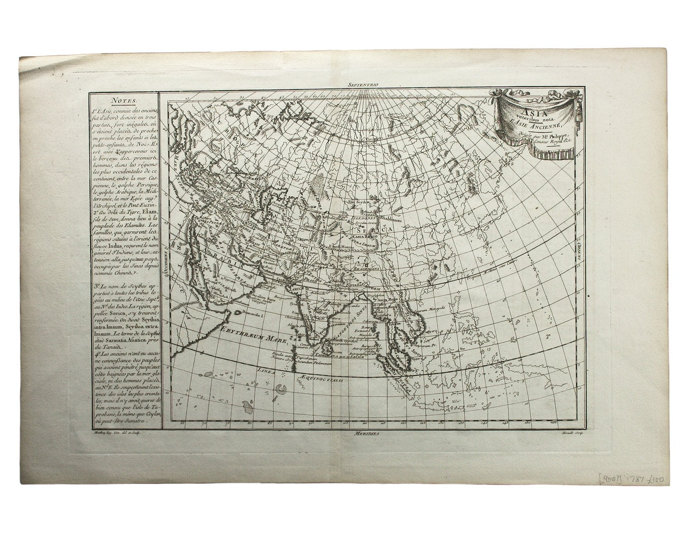 Philippe de Prétot’s Map of Ancient Asia