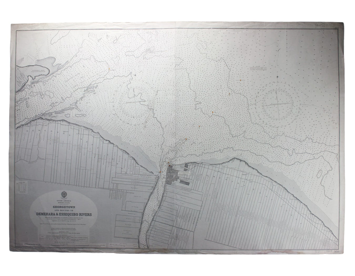 Admiralty Chart of Georgetown