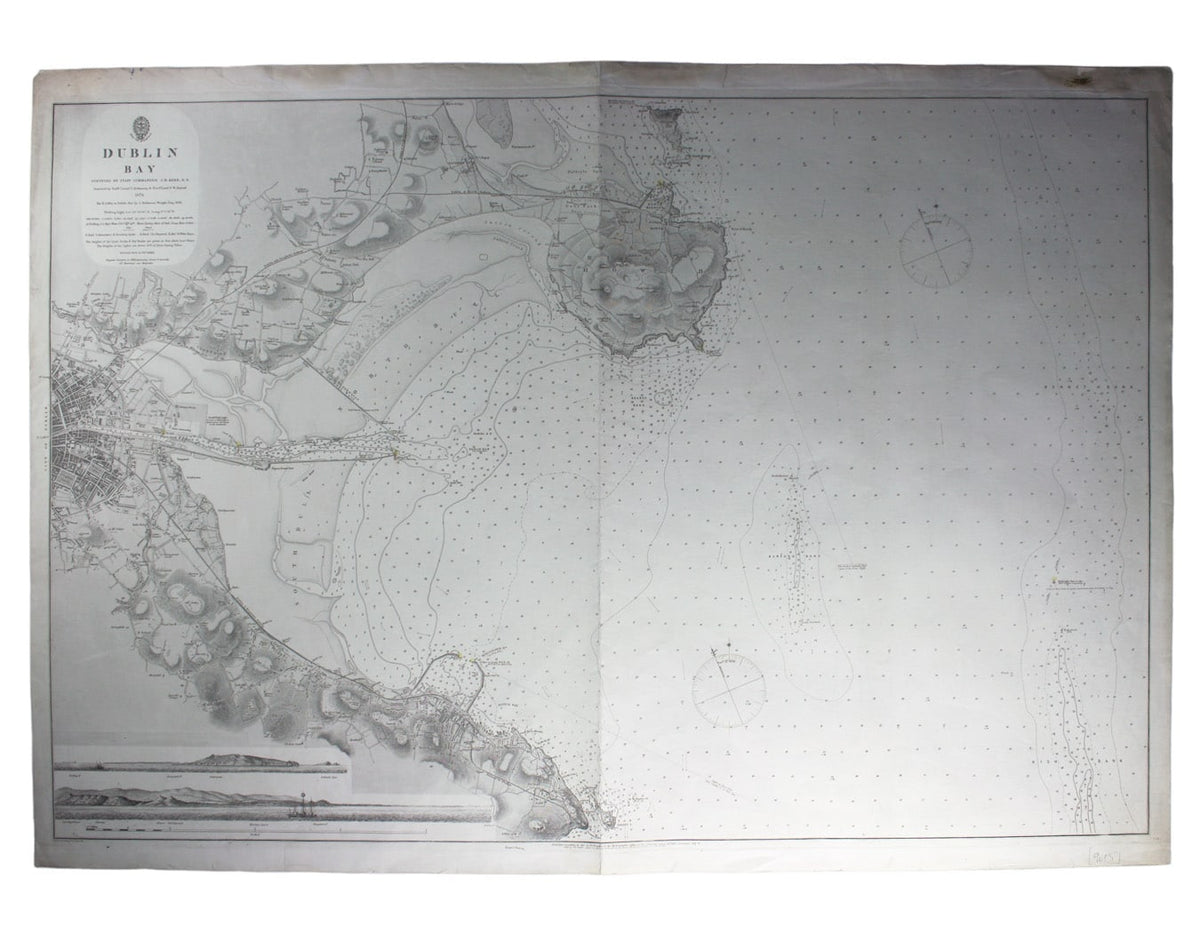 Admiralty Chart of Dublin Bay