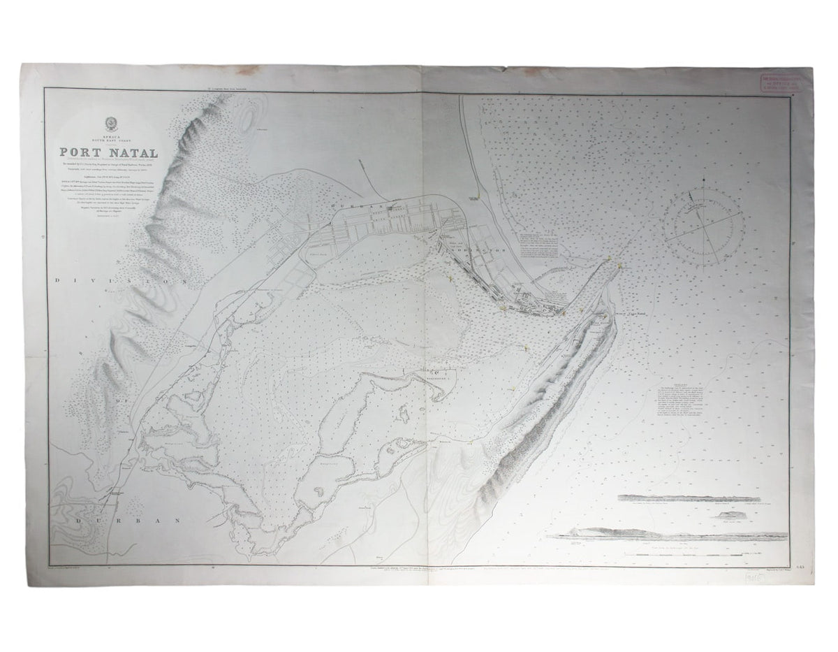Admiralty Chart of Durban