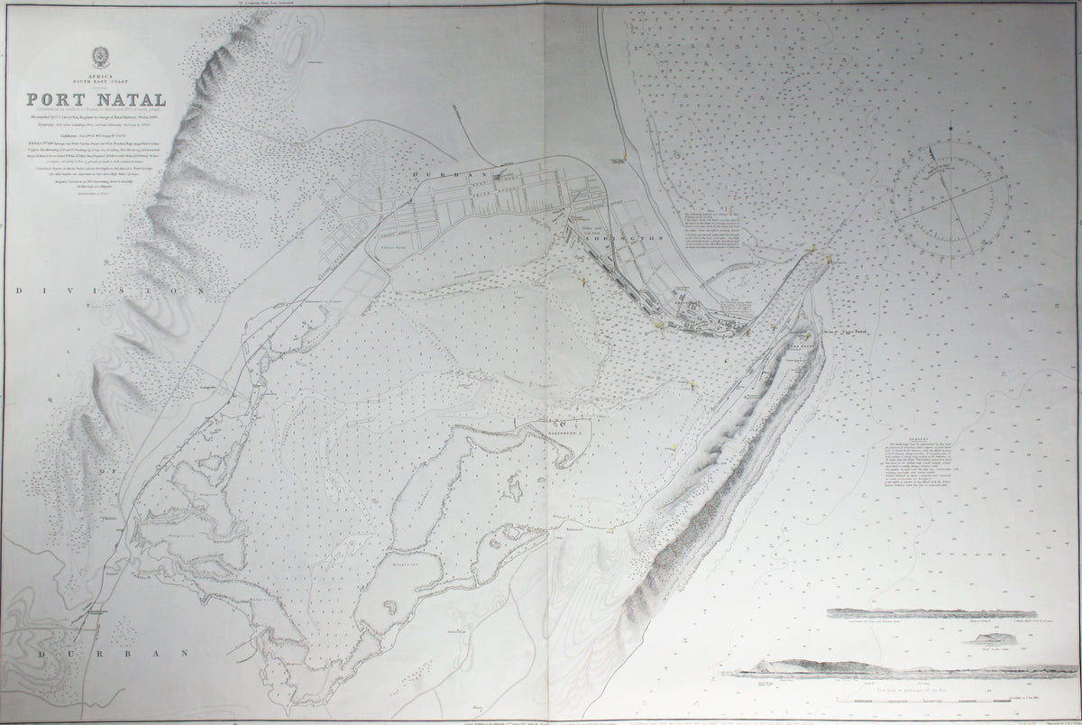 Admiralty Chart of Durban