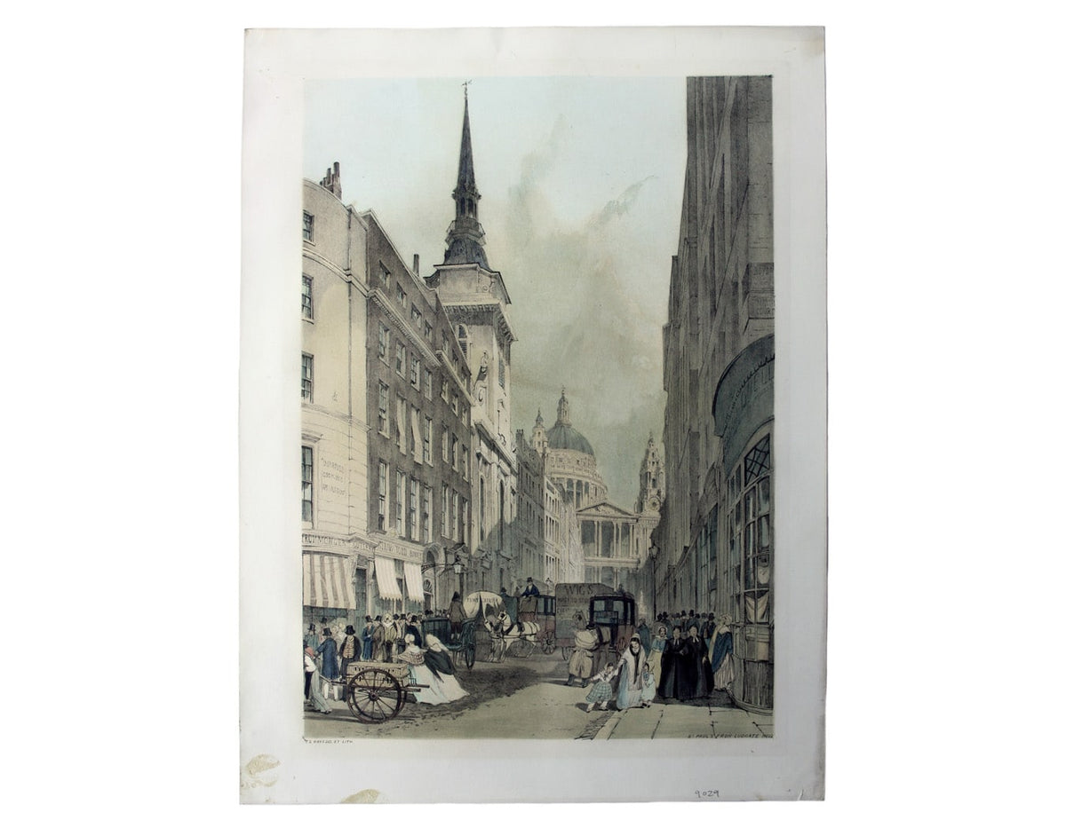 St Paul’s Cathedral from Ludgate Hill