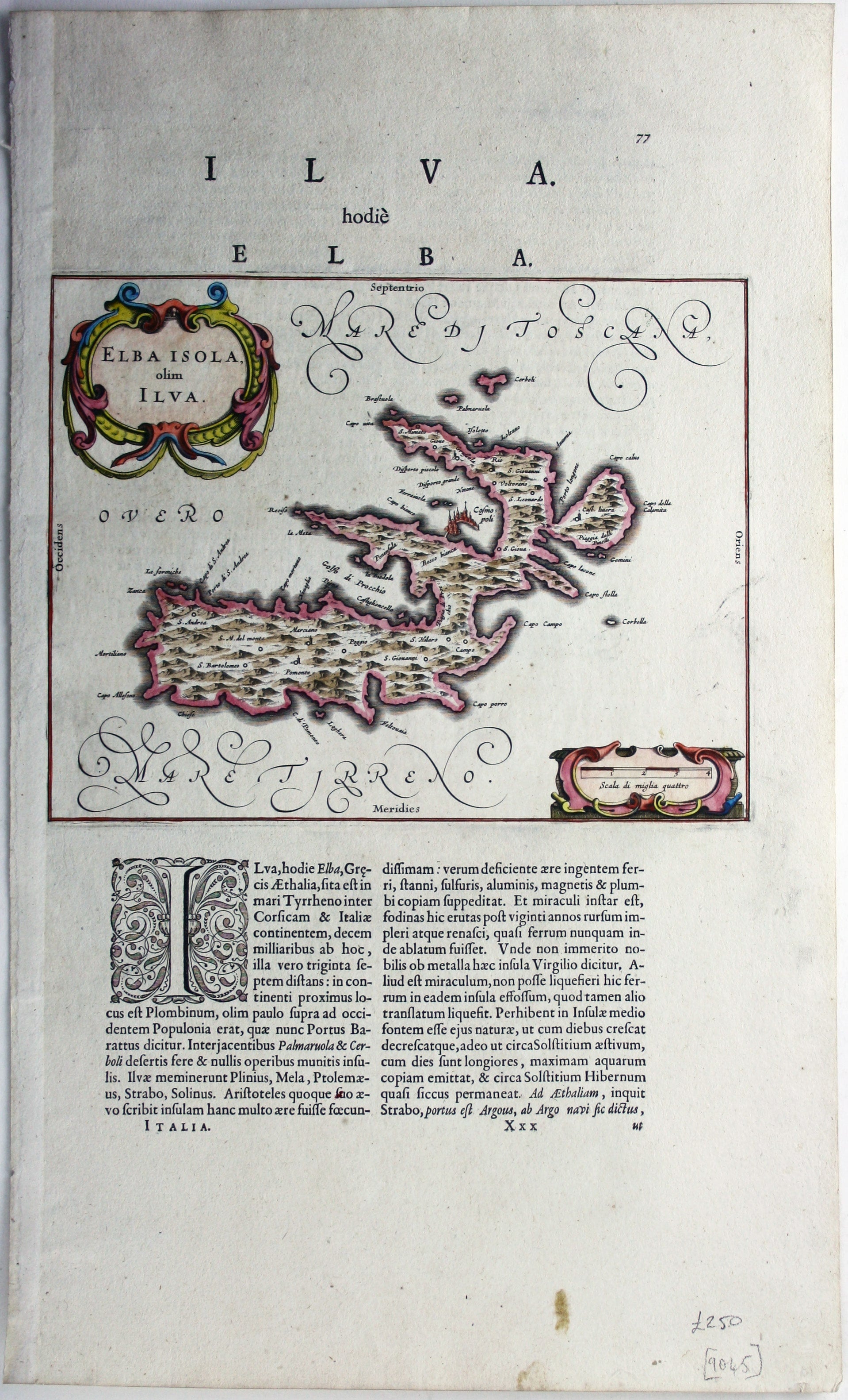 Blaeu’s Map of Elba
