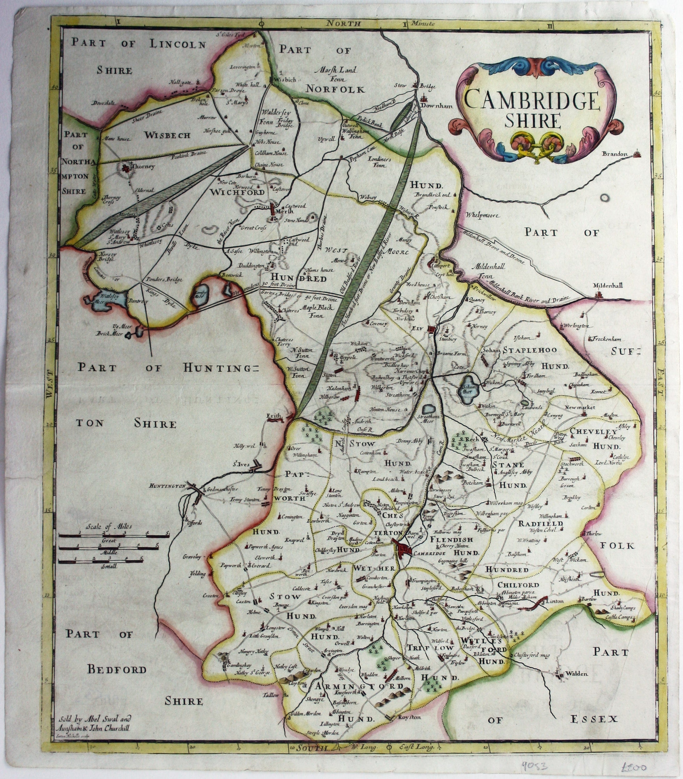 Morden’s Map of Cambridgeshire