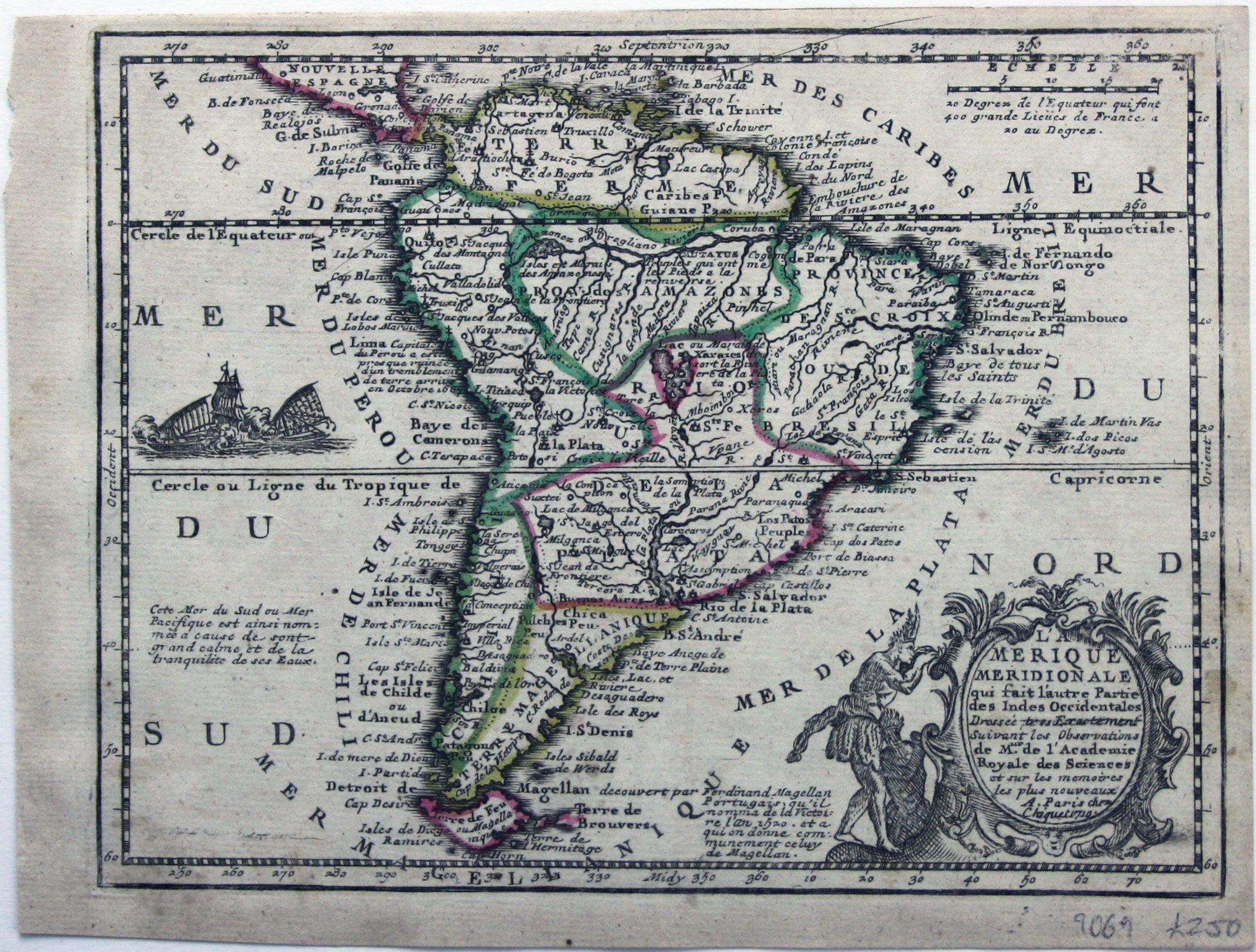 Chiquet’s Map of South America