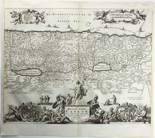 Stoopendaal’s New Testament Map of the Holy Land