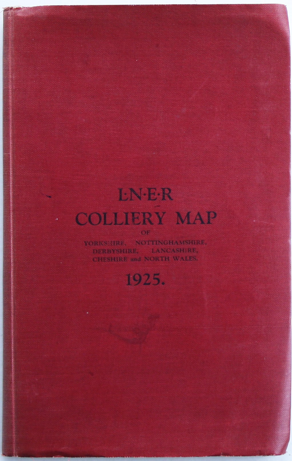 LNER Colliery Map of the Midlands & North