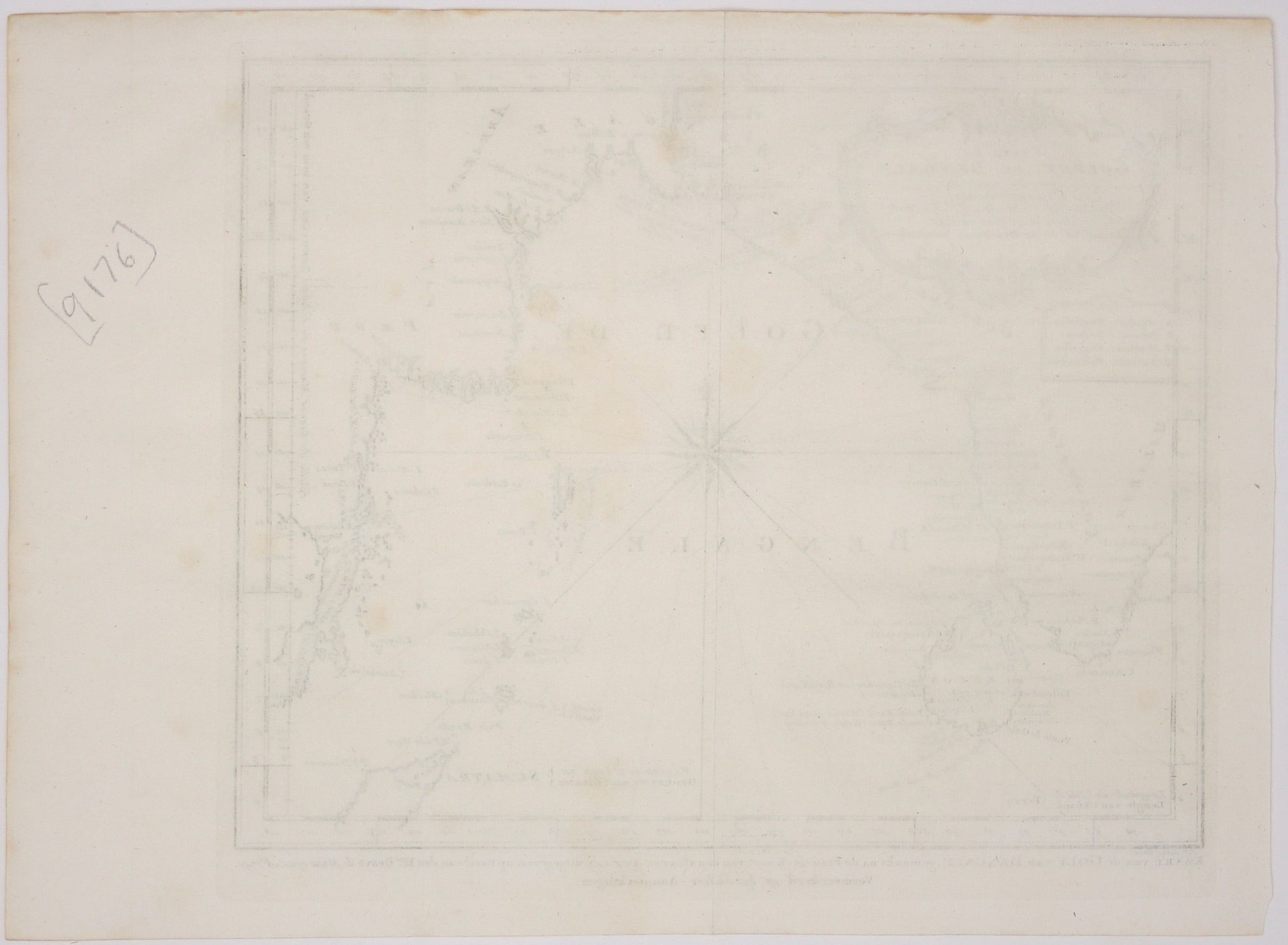 Bellin’s Map of the Bay of Bengal