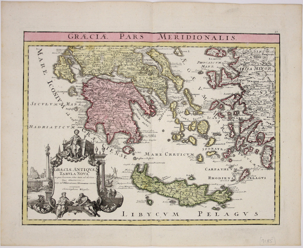 Weigel’s Map of Ancient Greece