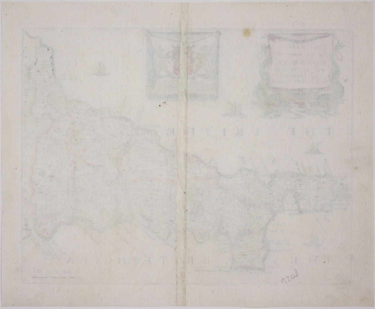 Blome’s Map of Cornwall