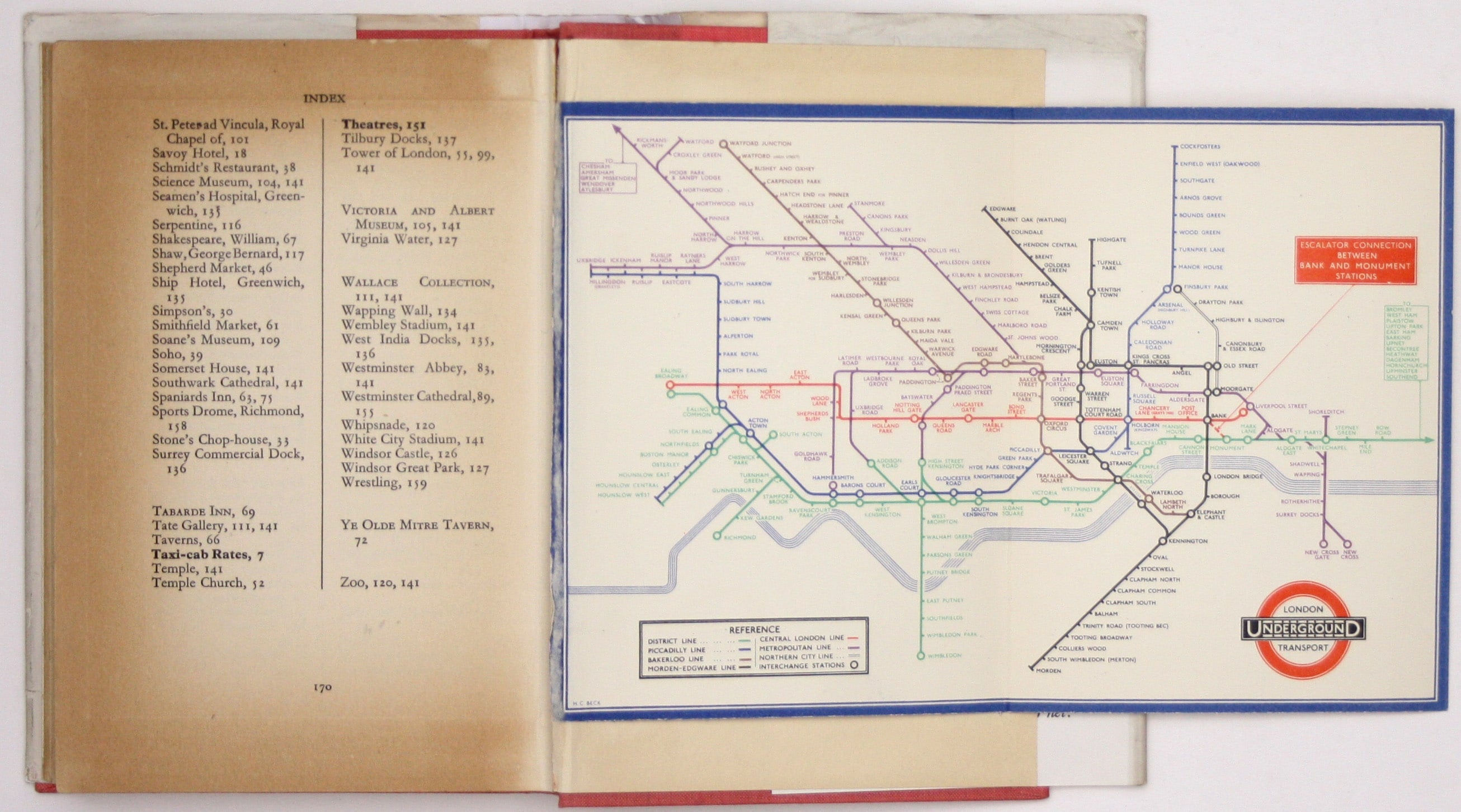 Beck’s 1934 Passenger Map, No. 2