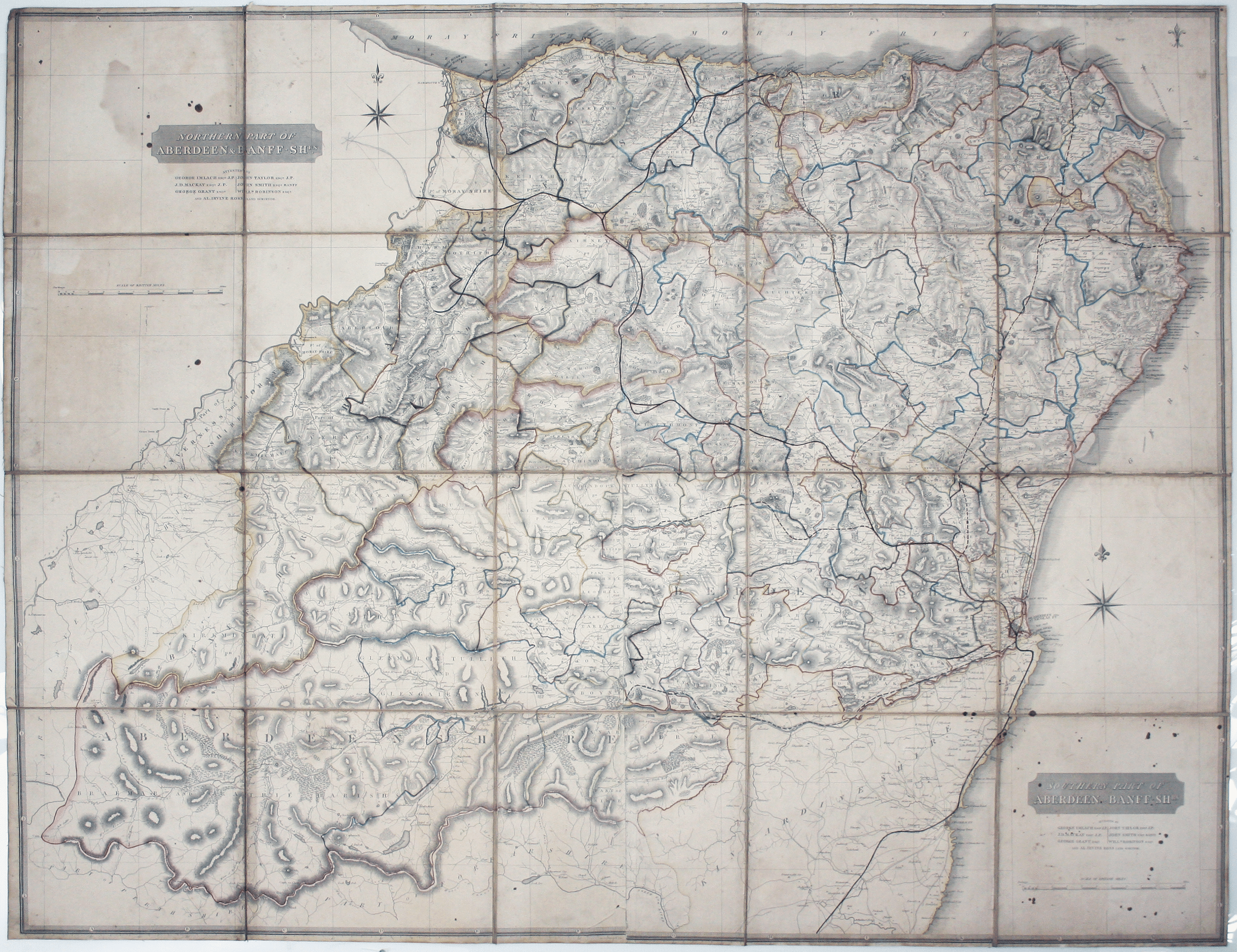 Thomson’s Large-scale Map of Aberdeenshire