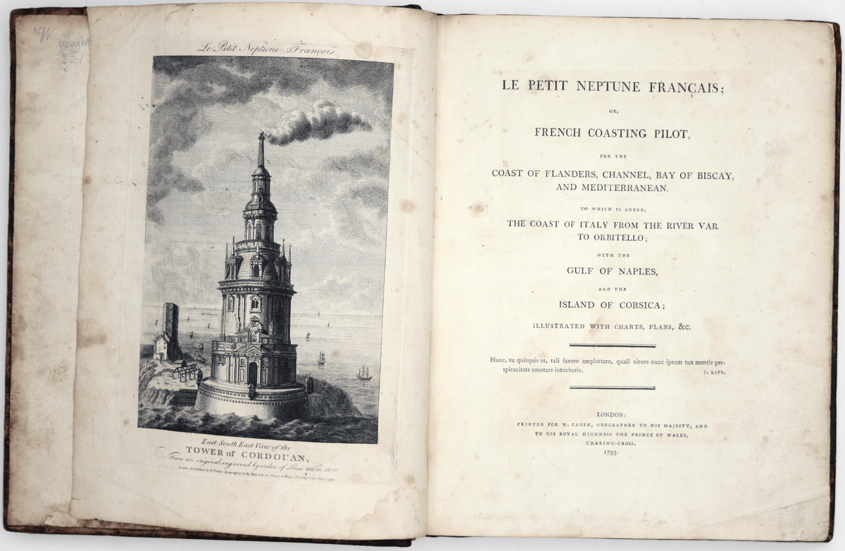 Faden’s Sea Atlas of the French Coast