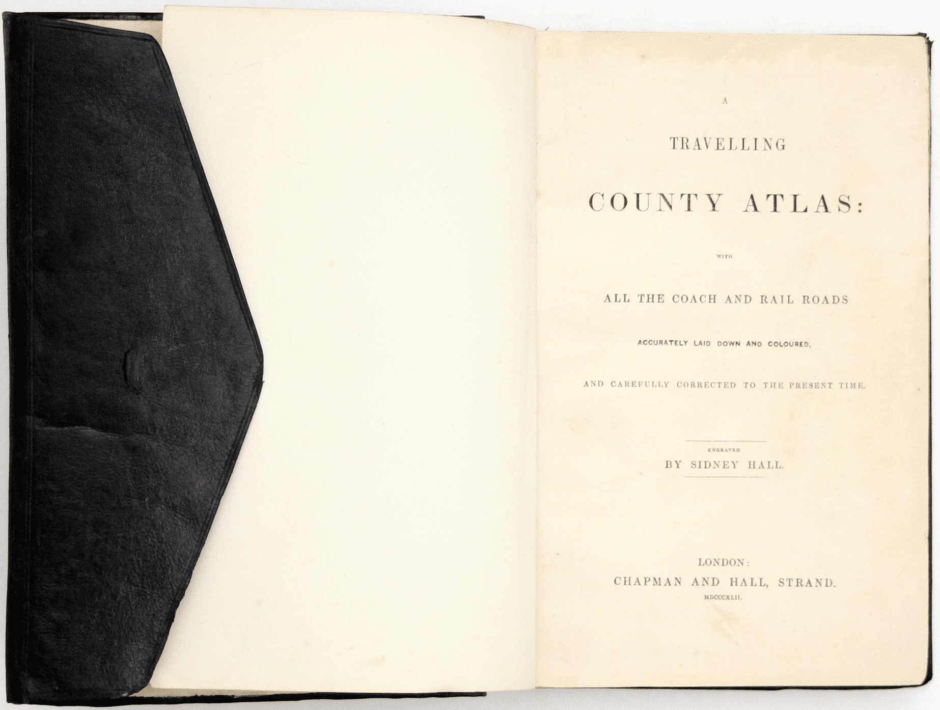 Hall’s Travelling County Atlas – First Edition