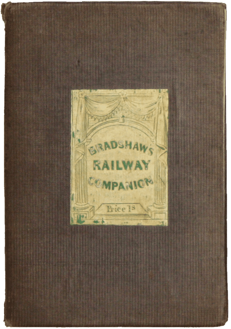 Early Bradshaw Railway Timetable