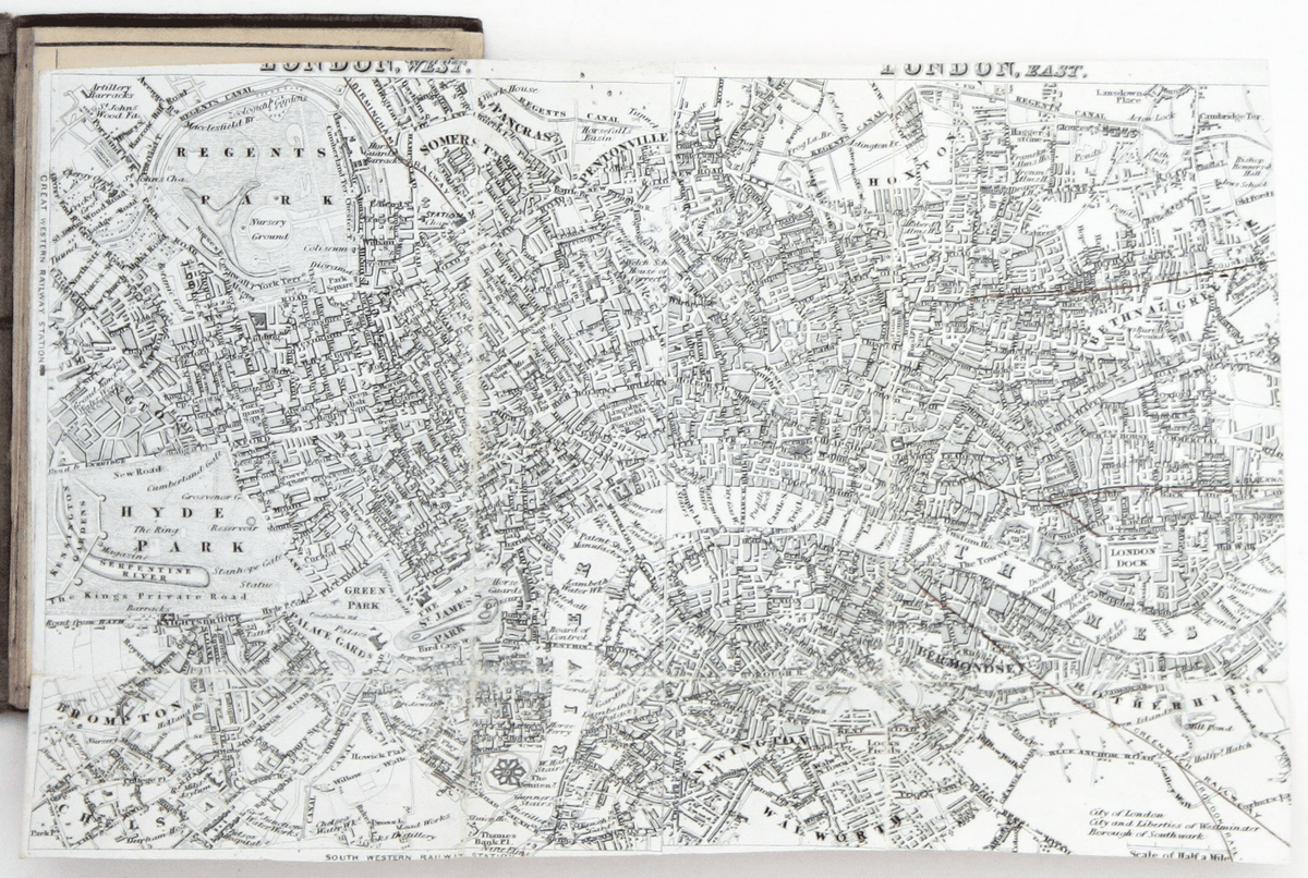 Early Bradshaw Railway Timetable