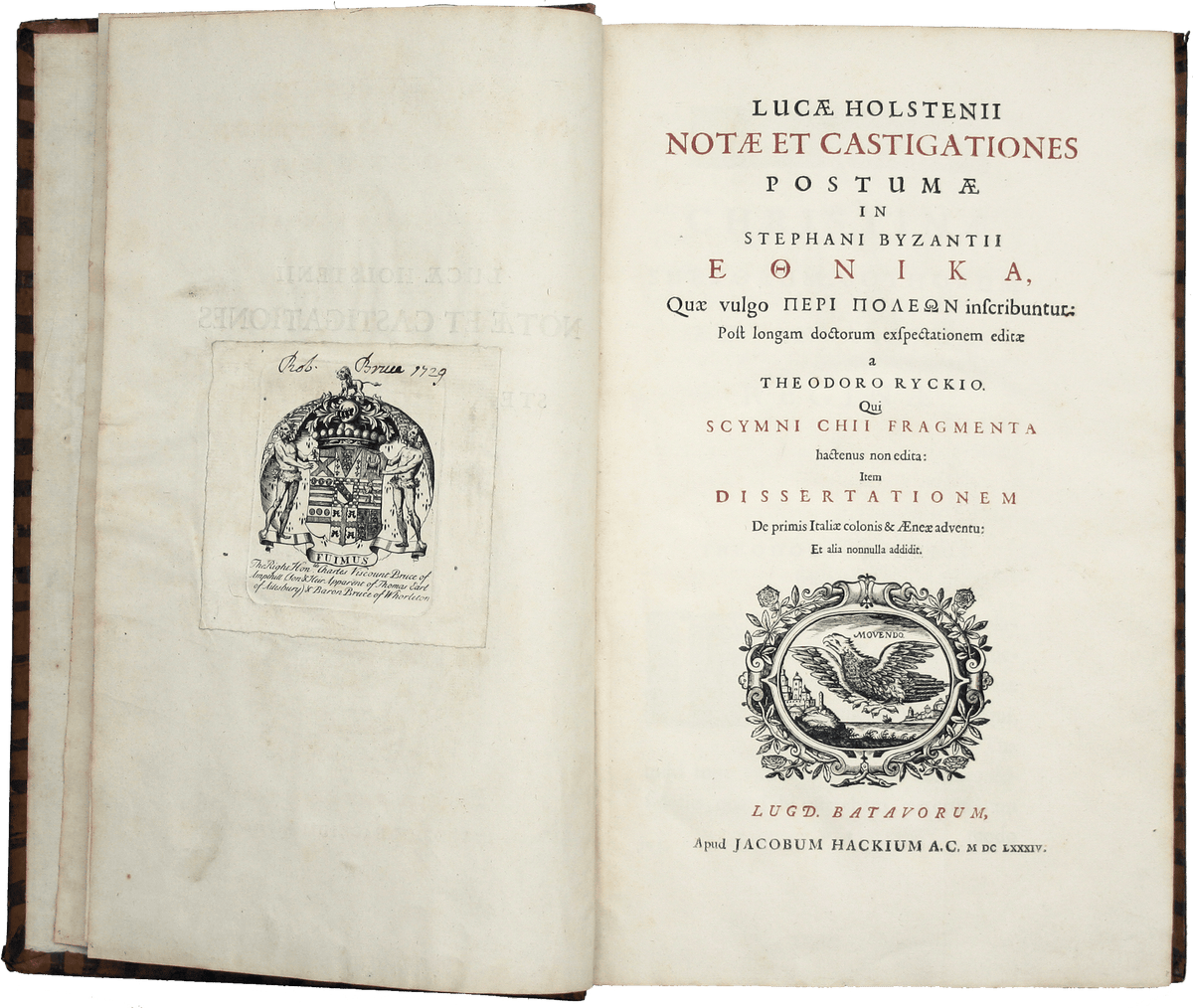 Stephanus of Byzantium’s Geographical Dictionary