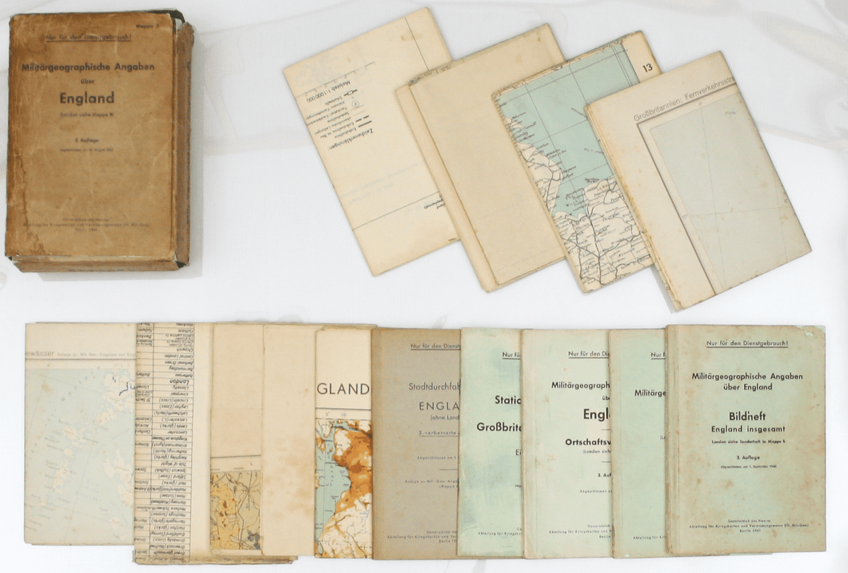German Invasion Plans for England & Wales