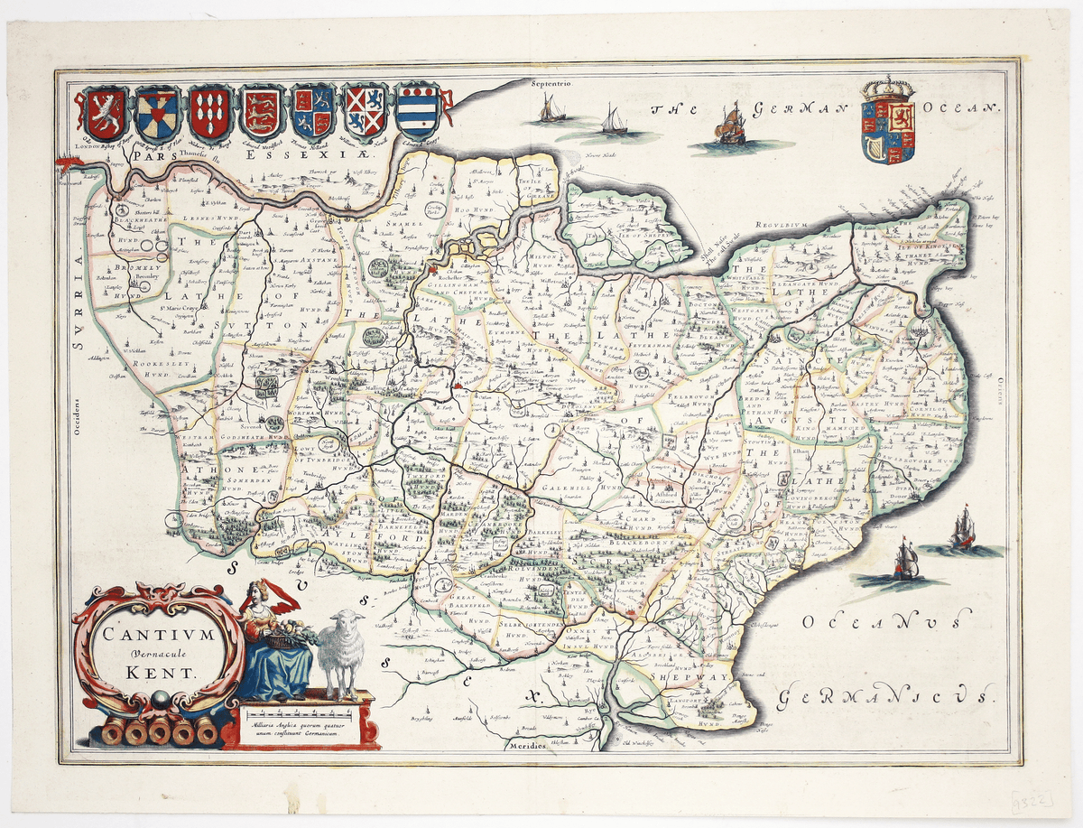Blaeu’s Map of Kent