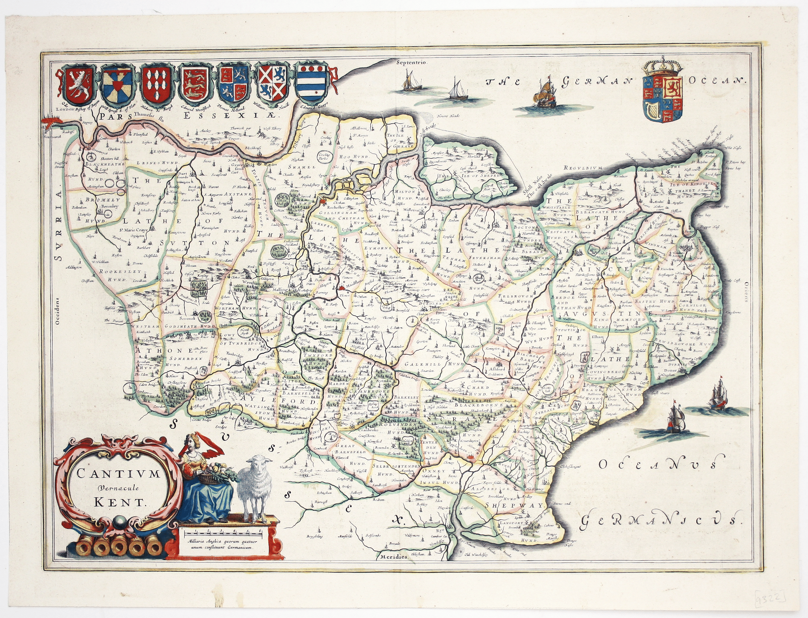 Blaeu’s Map of Kent