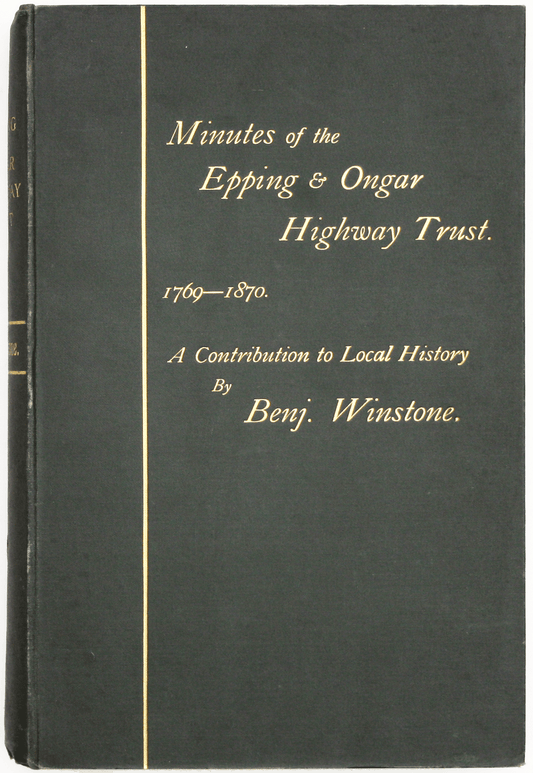 Winstone’s History of the Epping & Ongar Highway Trust
