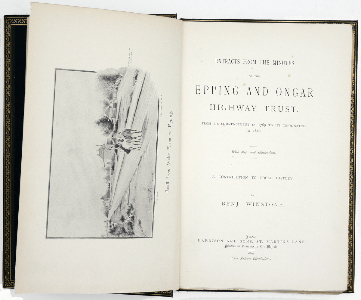 Winstone’s History of the Epping & Ongar Highway Trust