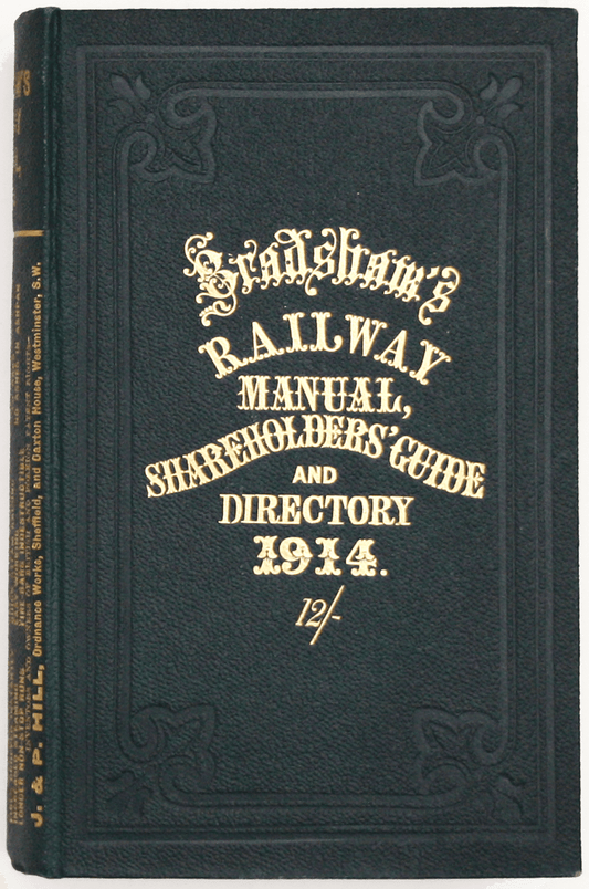 Bradshaw’s Railway Manual for 1914