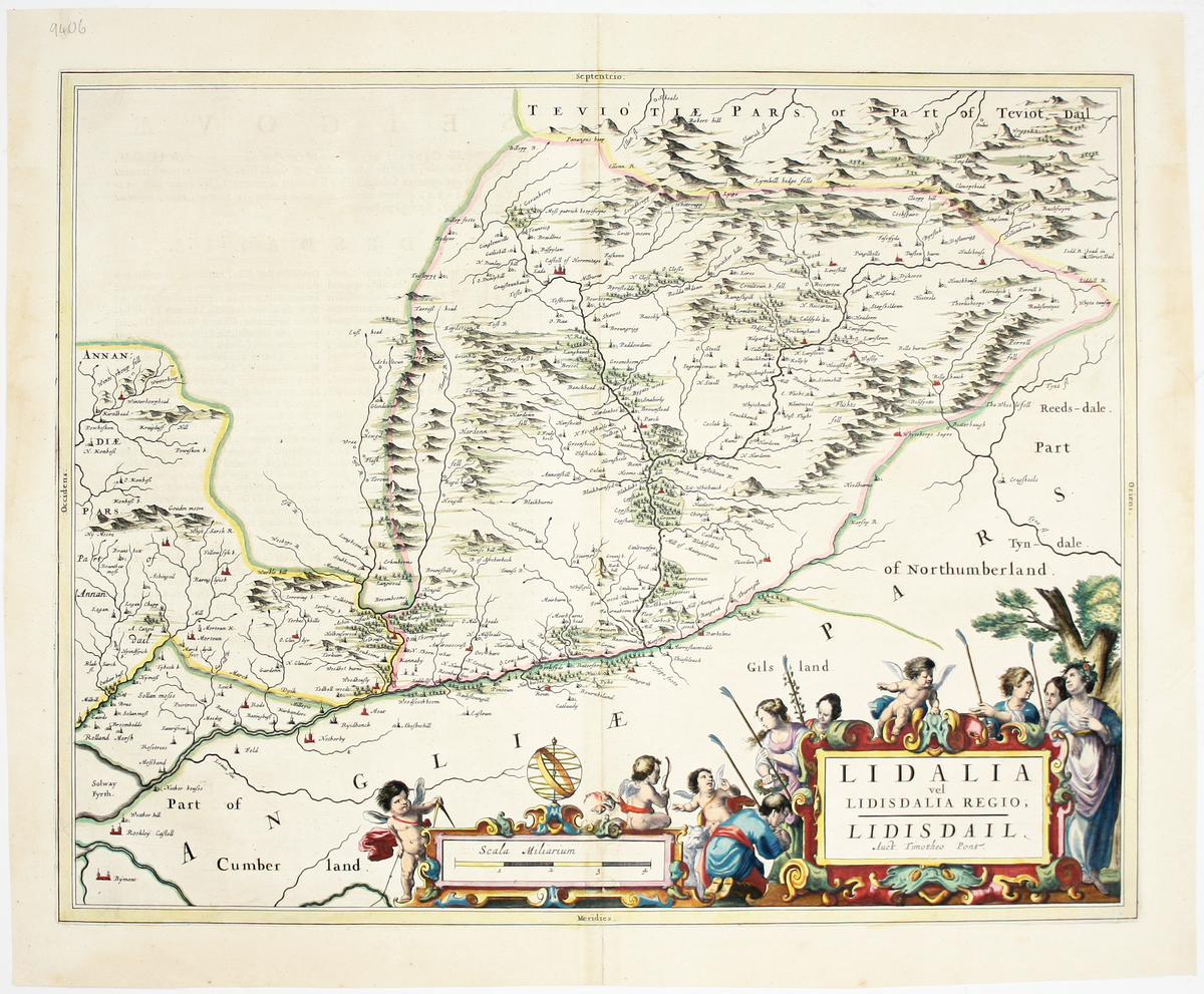 Blaeu’s Map of Liddesdale