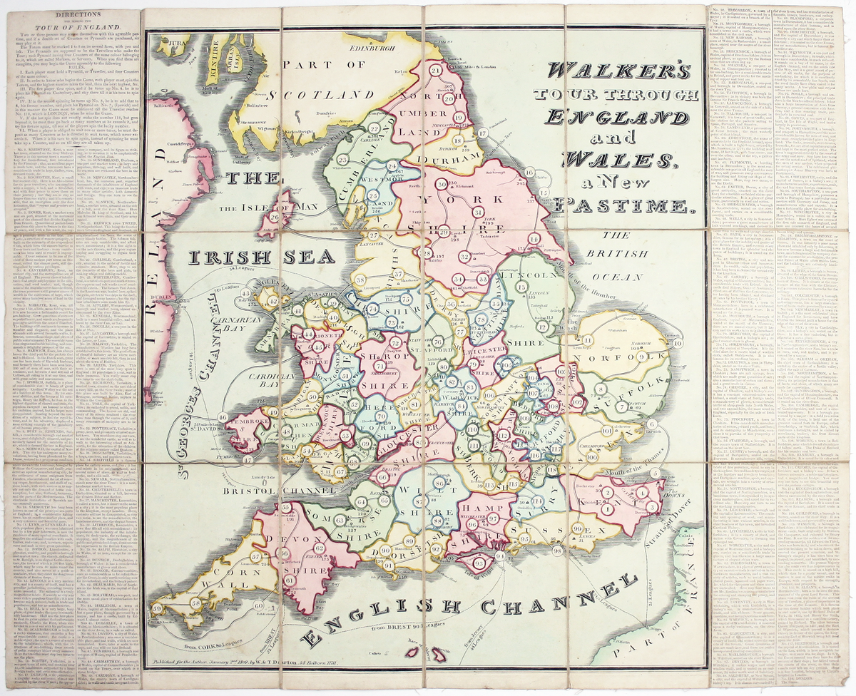 Walker’s Tour Through England & Wales