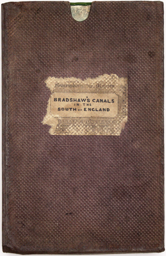 Bradshaw’s Early Canal Map of the Southern Counties