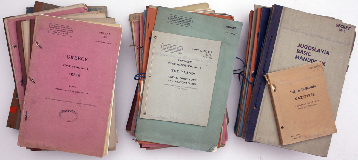 The Ministry of Economic Warfare: A Collection of Handbooks for Enemy & Occupied Countries