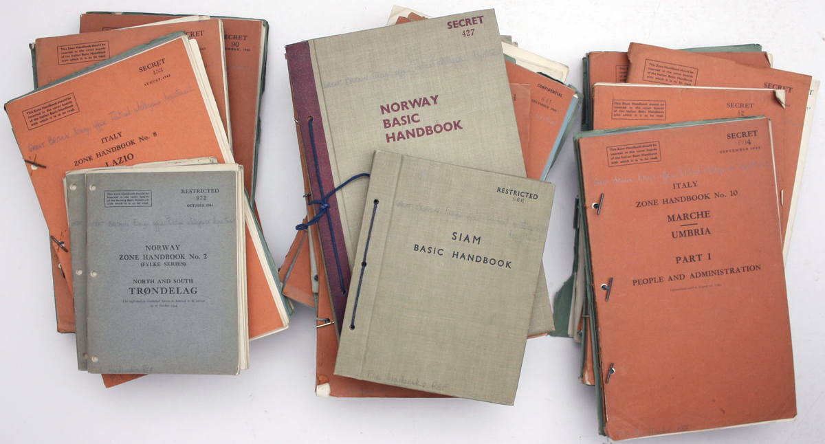 The Ministry of Economic Warfare: A Collection of Handbooks for Enemy & Occupied Countries