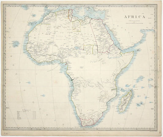 SDUK Map of Africa