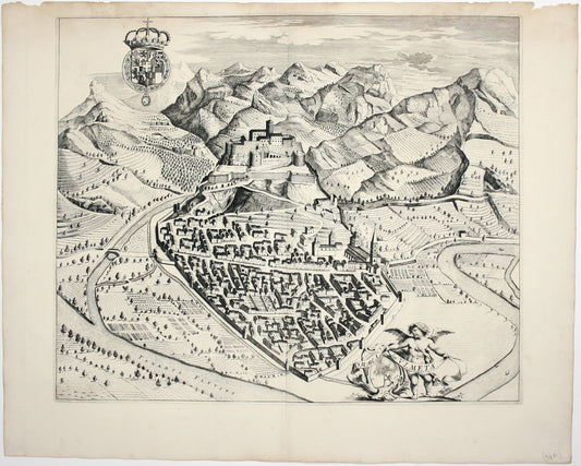 Blaeu’s Ormea, near Cuneo in Piedmont