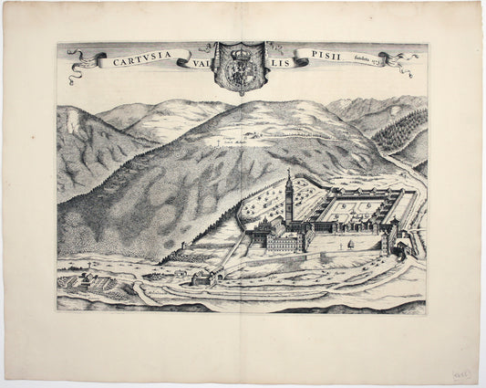 Blaeu’s Charterhouse of Pesio, near Cuneo in Piedmont