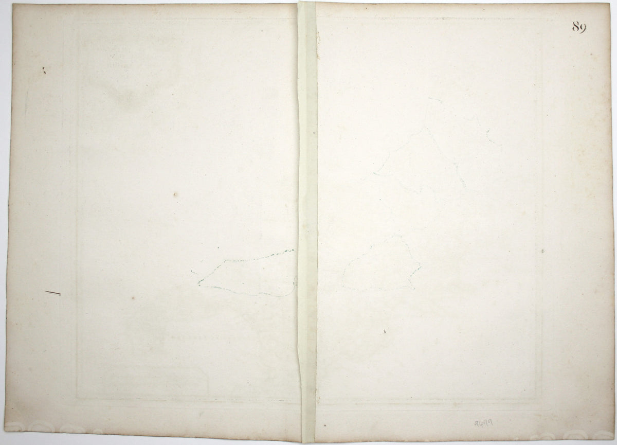 Robert de Vaugondy’s Map of the Northern Part of the Kingdom of Naples