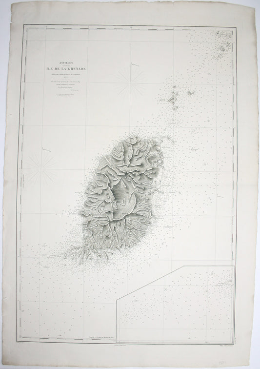 French Chart of Grenada
