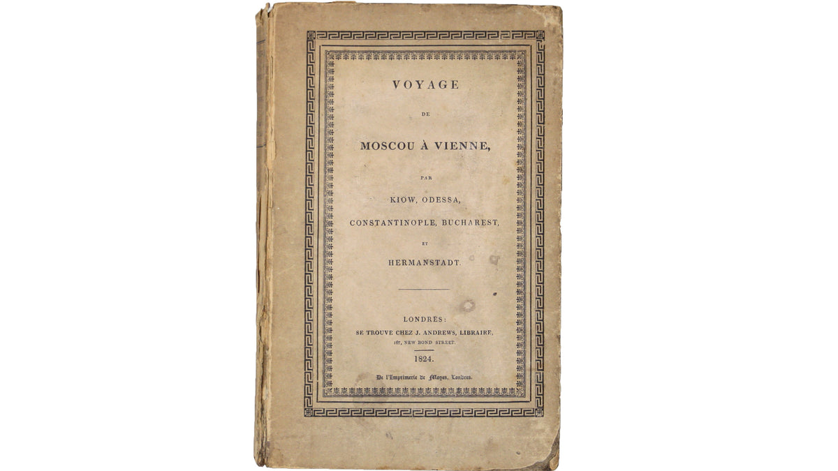 La Garde-Chambonas’ Voyage to Moscow