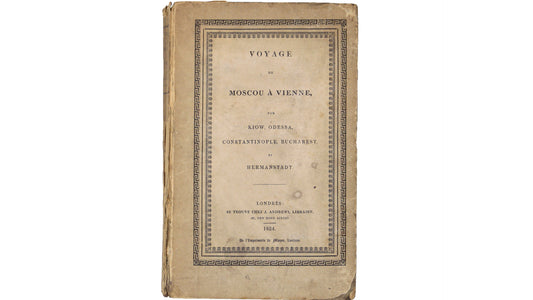 La Garde-Chambonas’ Voyage to Moscow