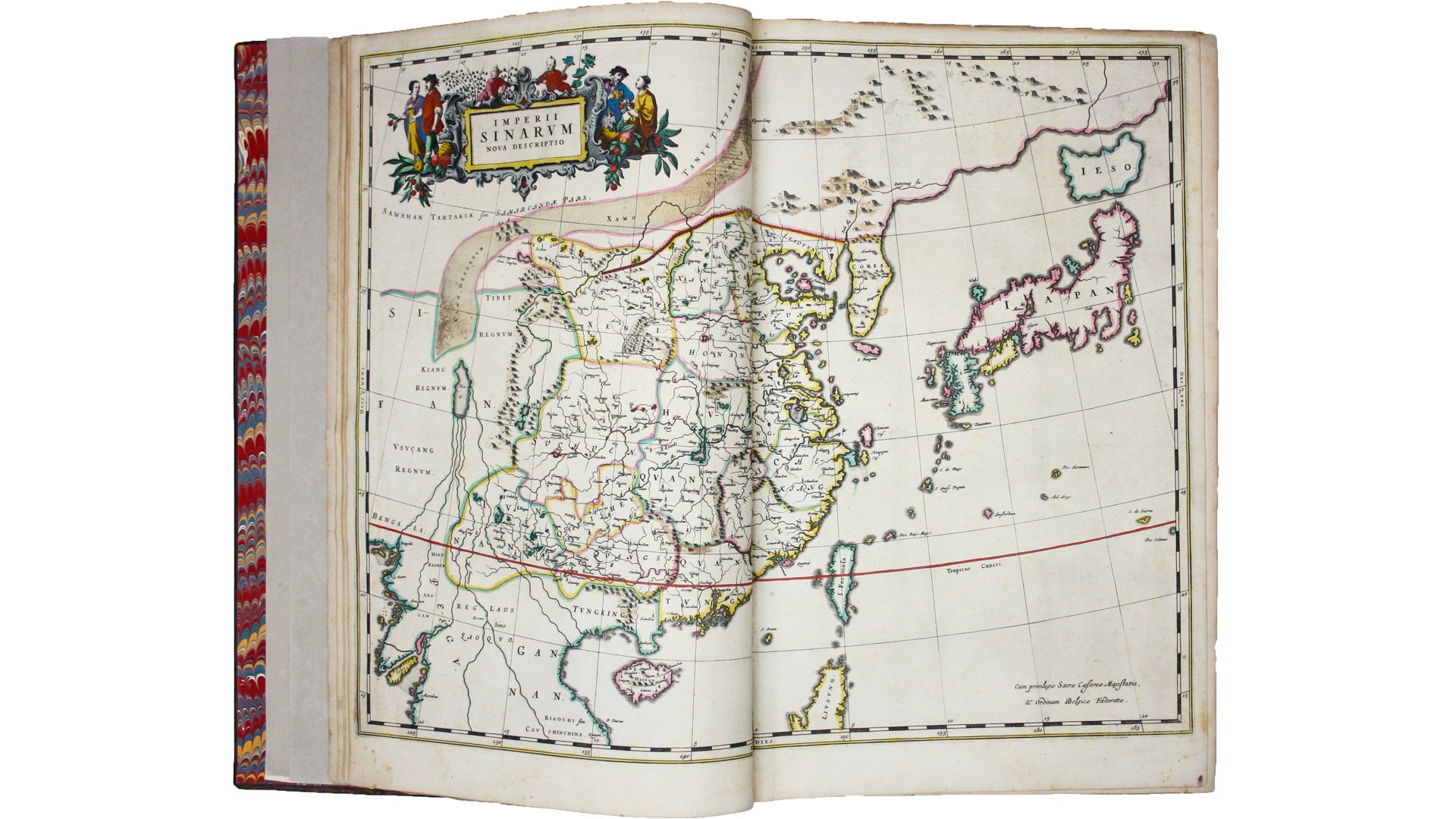 The First Atlas of the Far East published in Europe