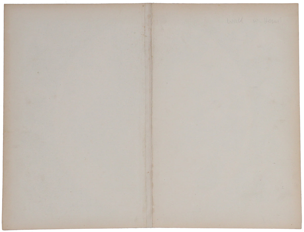 Tallis' Map of the Eastern & Western Hemispheres