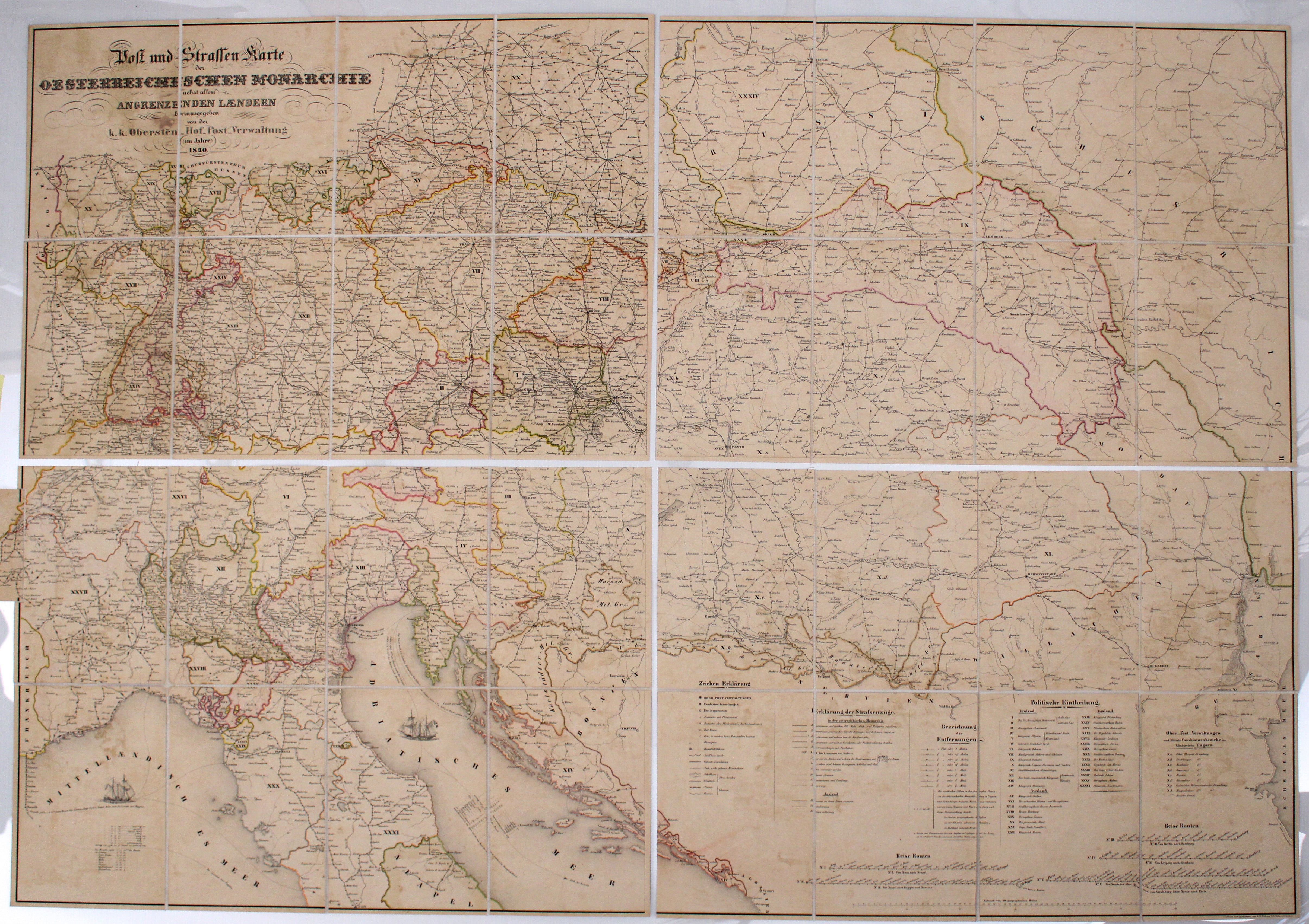 Post Roads of the Austro-Hungarian Empire