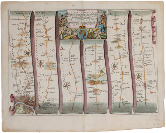 Ogilby's Road from London to Holyhead