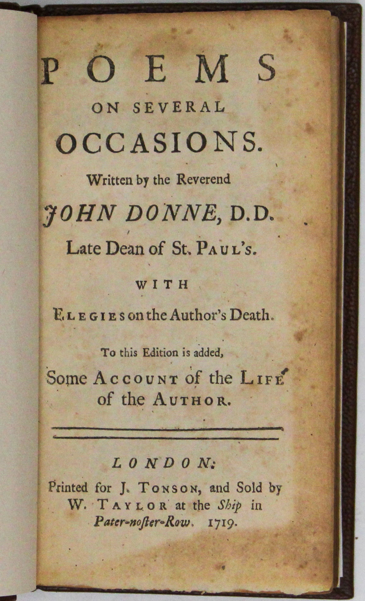 Donne's Poems