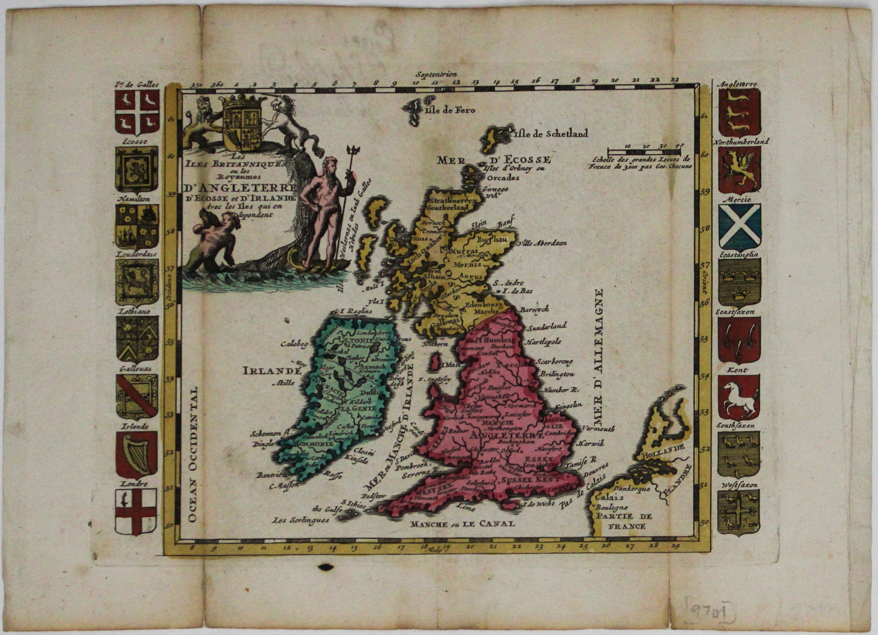 La Feuille's Map of the British Isles