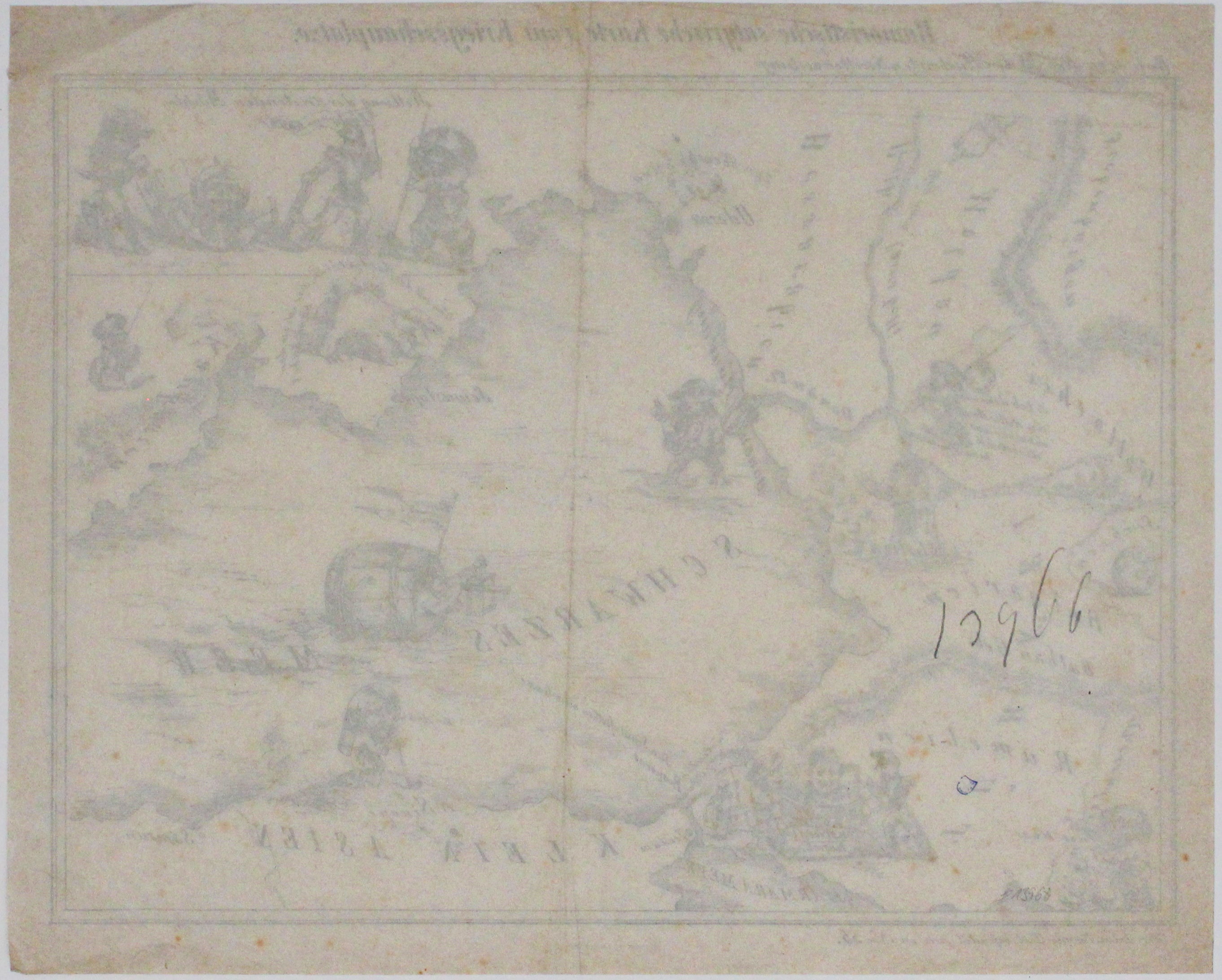 Austrian Crimean War Satirical Map