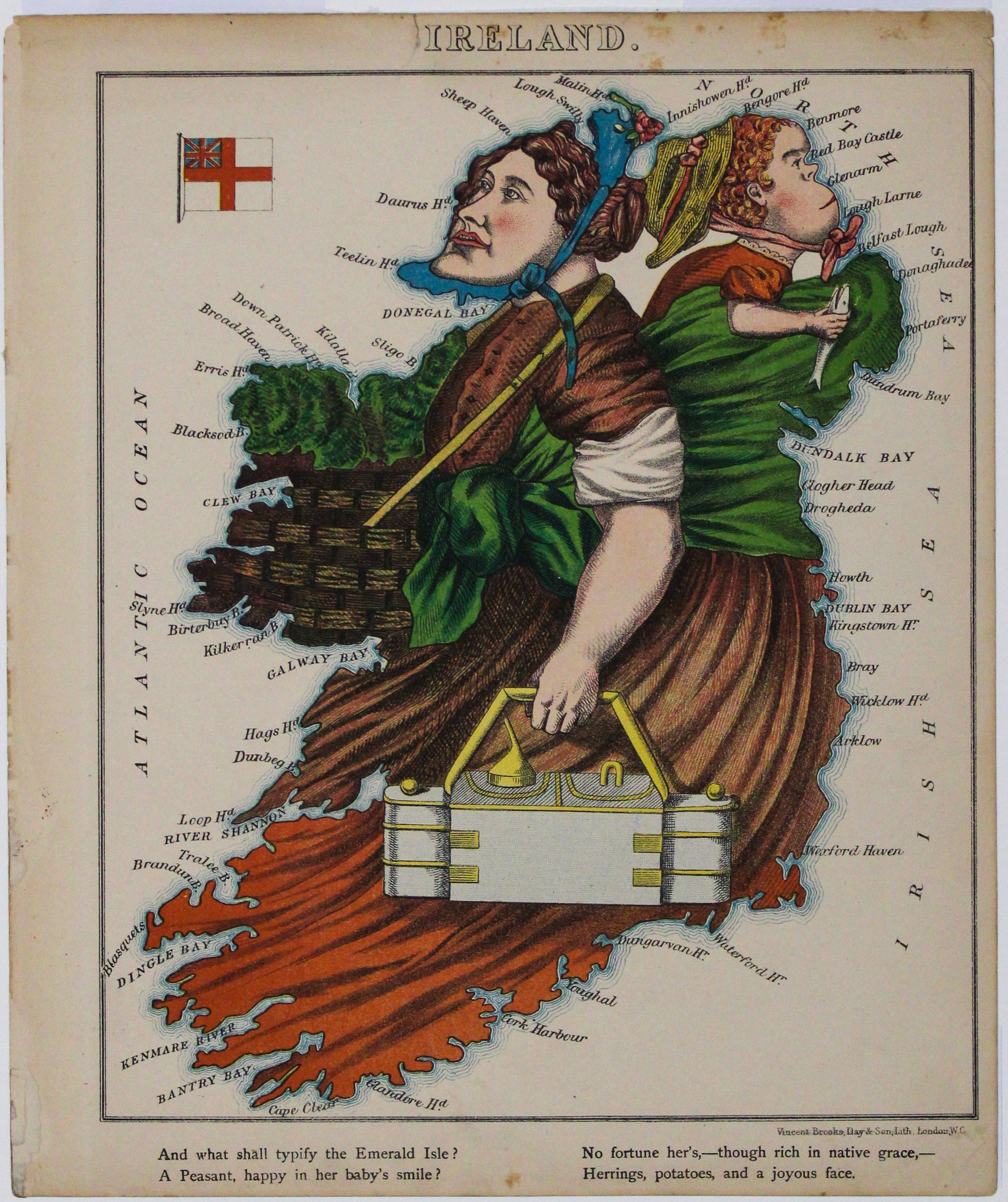 Aleph's Caricature Map of Ireland